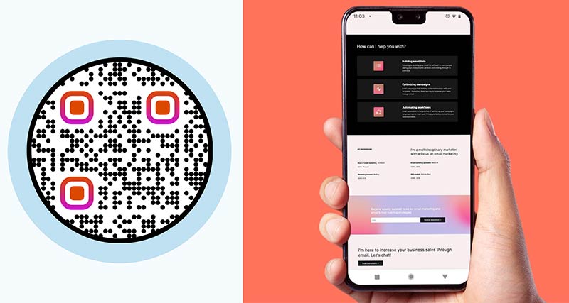 Looge näiteks QR-kood registreerimiseks ja registreerimiseks