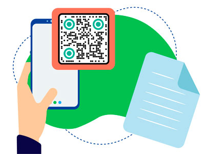 Compartir documentos en línea mediante códigos QR