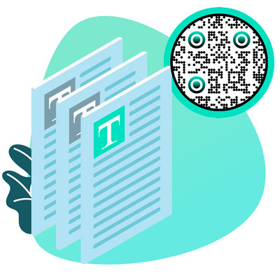 Kasutage mitme materjali jaoks QR-koode