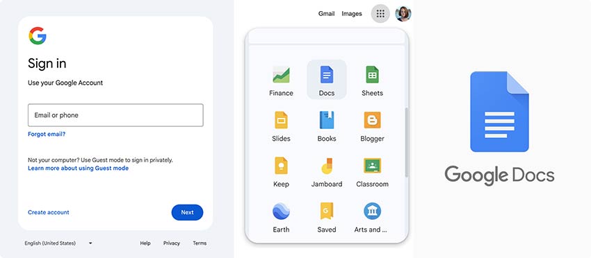 Sign into your Google account