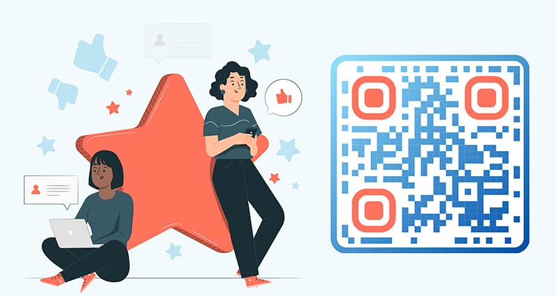 Las revisiones del código QR con respuesta de los representantes de la empresa