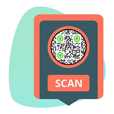 Código QR para Google Review con botón CTA