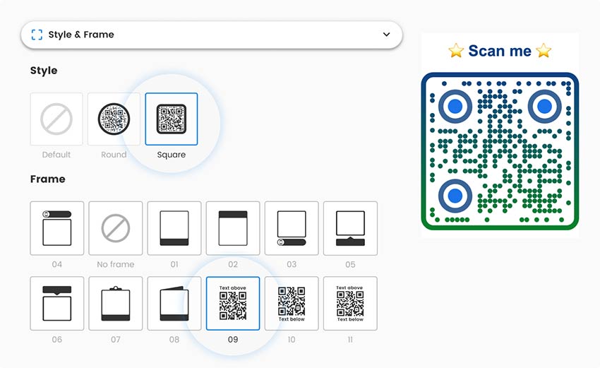 Cómo diseñar un código QR de reseña de empresa de Google