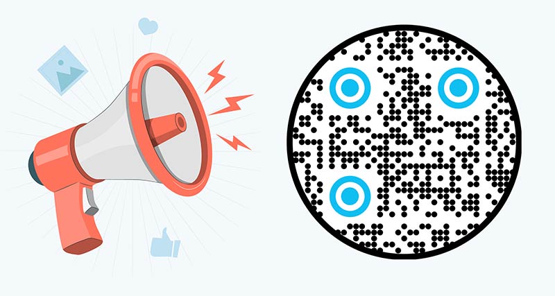 Sotsiaalmeedia QR-koodi edendamine erinevate vahendite abil