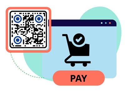 Veebisaidi väljamaksmine makse QR-koodiga
