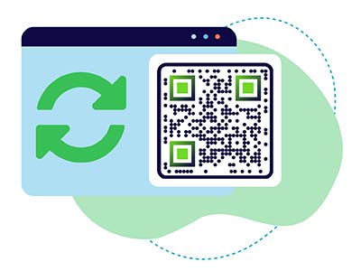 Utilizar el generador de códigos QR de Menú para editar la lista de menús