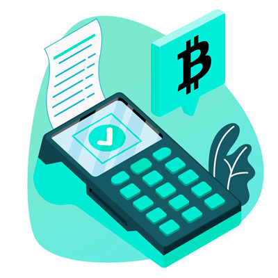 Impresión del código QR de Bitcoin en las cajas de los comercios
