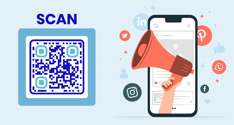 Jagage QR-koodi koos kupongiga erinevates sotsiaalmeediakanalites ja trükitud materjalides, nagu flaierid ja bännerid.