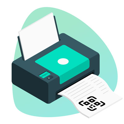 QR-koodi lisamine erinevatele reklaammaterjalidele, nii digitaalsetele kui ka trükitud materjalidele.