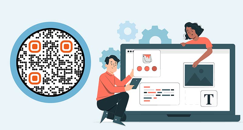 Rellenar la página de inicio del evento y añadir el código QR