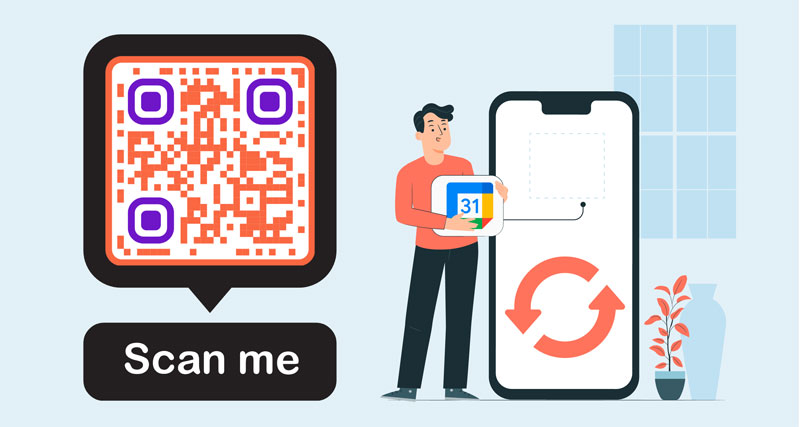 Actualización del código QR de Google Calendar en la sección de herramientas