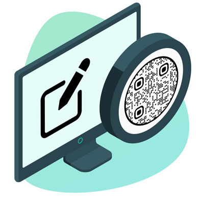 Edición del código QR de Google Calendar en la sección de herramientas del sitio web