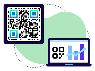Jälgimiskoera QR-koodi skannimise ülevaade generaatoris