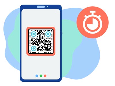 Ettevõtte veebileht avaneb kiiresti telefonis veebilehe QR-koodi kaudu