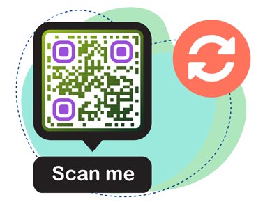 Kasutades veebilehe QR-koodi generaatorit, et muuta veebilehe linki