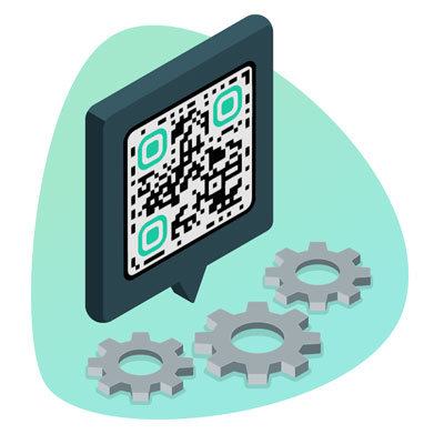 Veebisaidi QR-koodi kohandamine generaatori tööriista sektsioonis