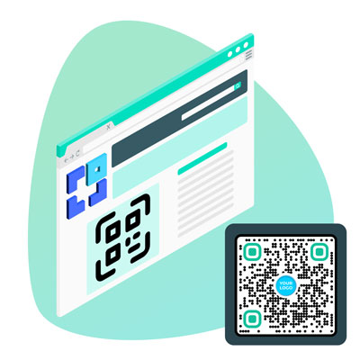 The Pageloot landing page where you can select a QR code to create
