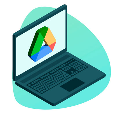 Google Drive abierto en el navegador