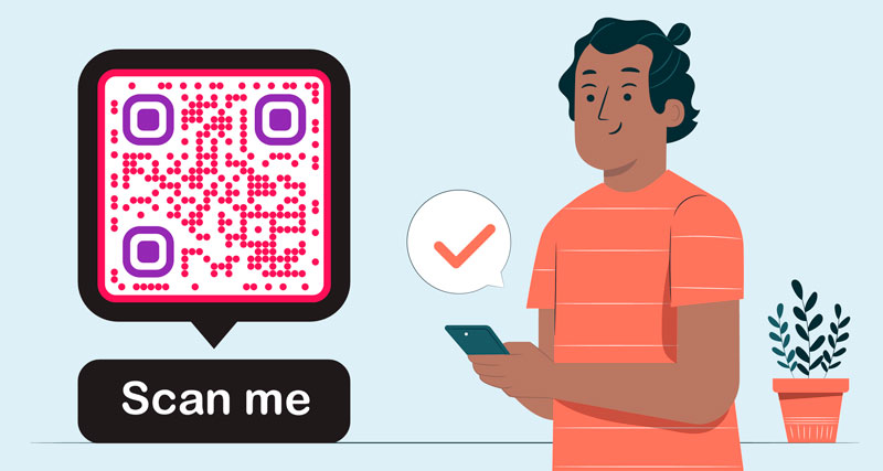 QR-koodi sisu muutmine