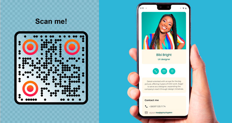 PNG QR-kood annab teile võimaluse tausta eemaldada või muuta see läbipaistvaks.