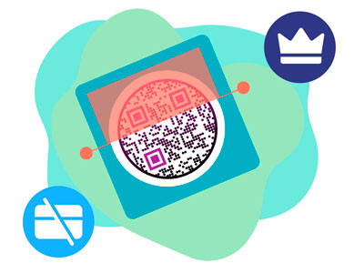 Personas que utilizan lectores de códigos QR para distintas tareas