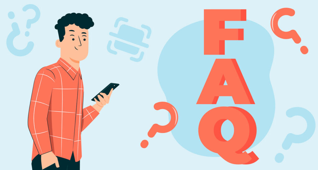Frequently asked questions about the QR code reader