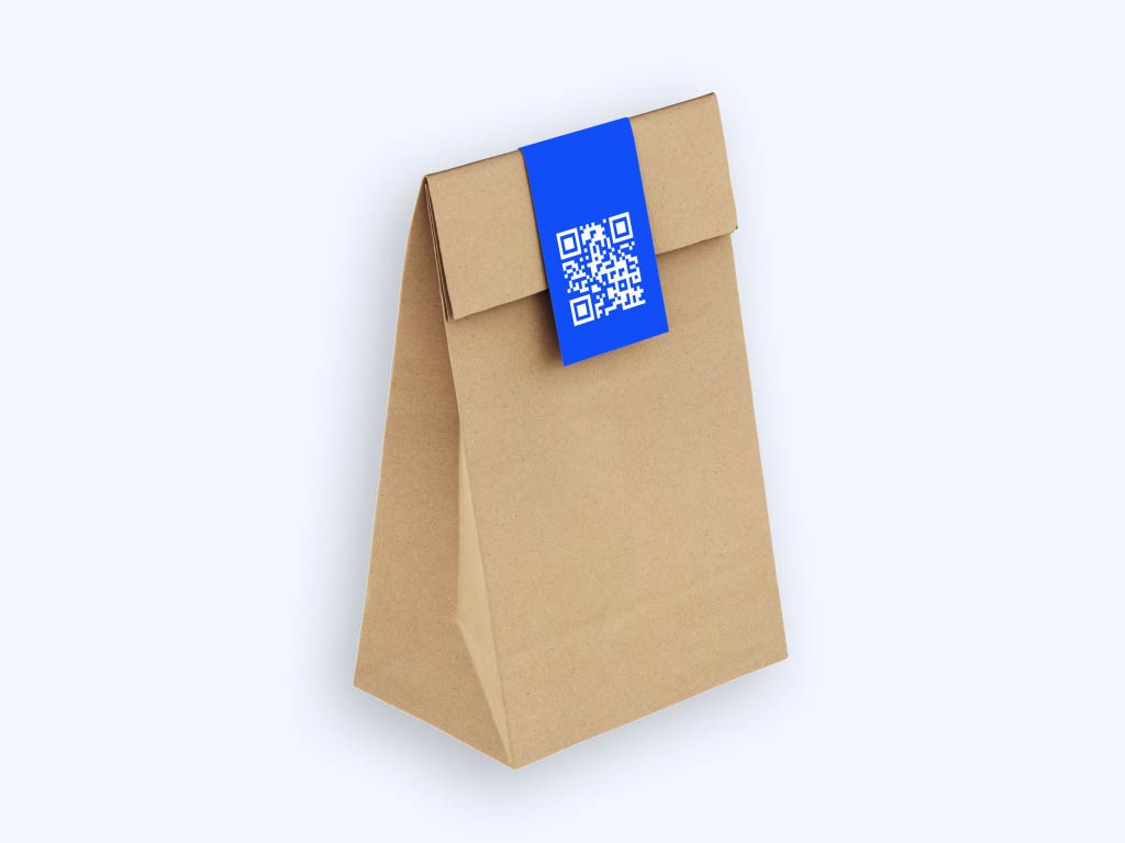 Código QR en envases de alimentos