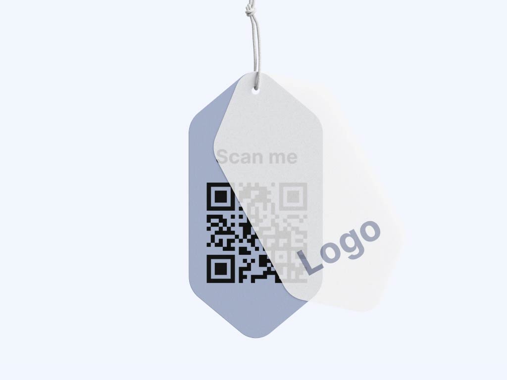 Código QR en la etiqueta de un producto